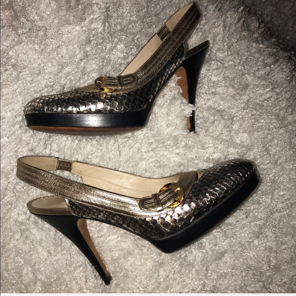 Oscar De La Renta -Vero Cuoio Python - image 8